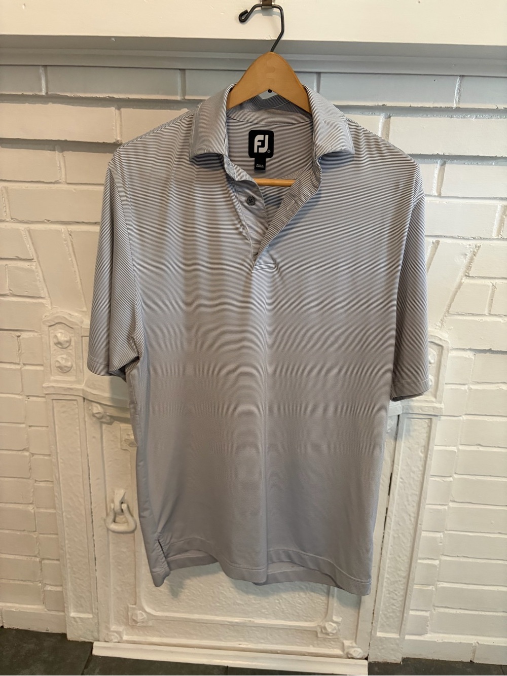 FootJoy Light Grey Performance Polo